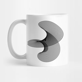 Line Art Swirl Mug